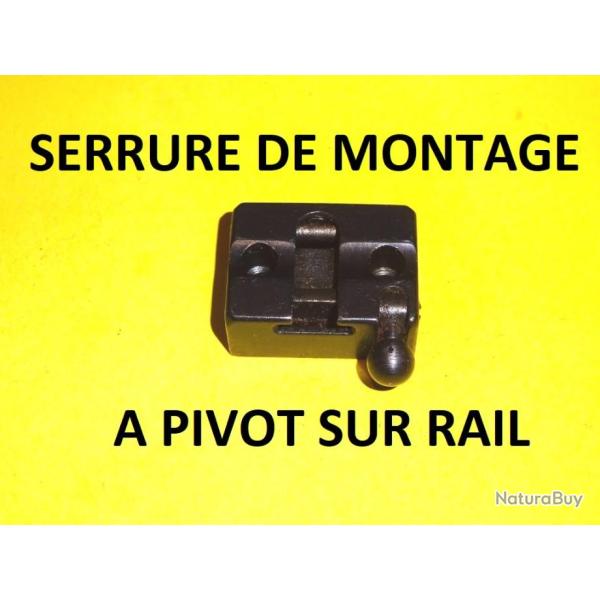 serrure acier montage pivot type EAW WEAVER dimensions sur les photos - VENDU PAR JEPERCUTE (D23H80)