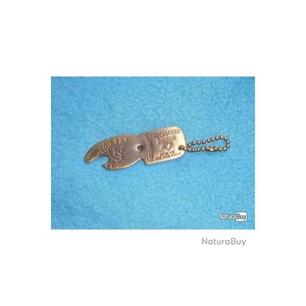 Porte-Clefs dcapsuleur "tu payes" !