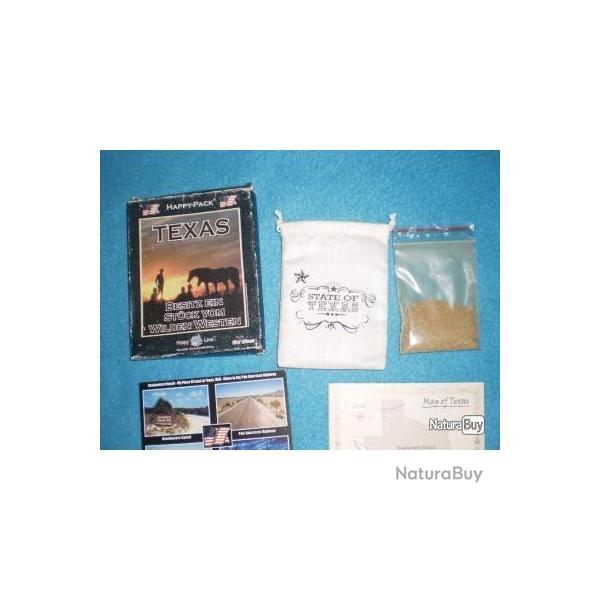 Sachet de sable du TEXAS ! Collection ! Cowboy, Country, Indianiste !