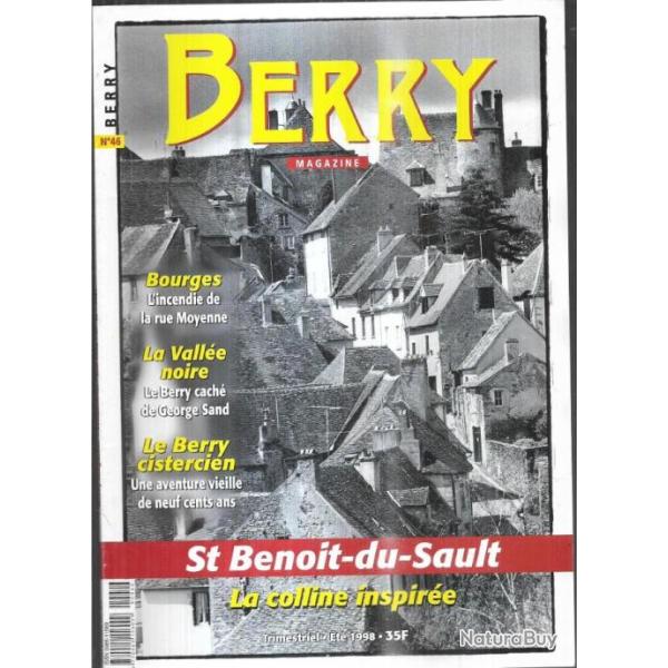 berry magazine 44,45,46, duc jean, affaire terminet, la vierge en berry  XIXe si�cle, louis vuitton