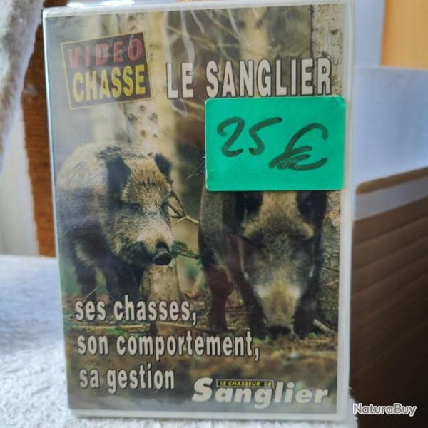 DVD Le Sanglier : ses chasses, son comportement, sa gestion.