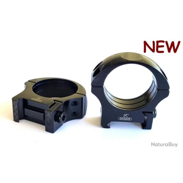 Colliers ULTRALIGHT FIXE Rusan - Hauteur 8 mm - NORME PICATINNY