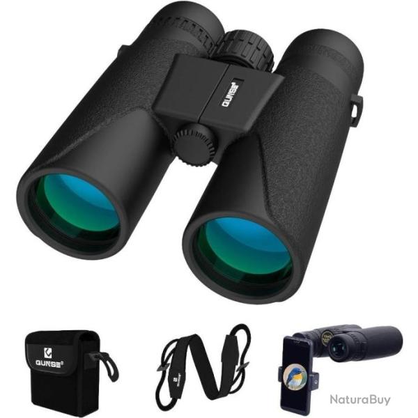 Jumelles 12x42 FMC Prisme BAK4 �tanches Adaptateur T�l�phone Chasse Randonn�e P�che Sport Voyage