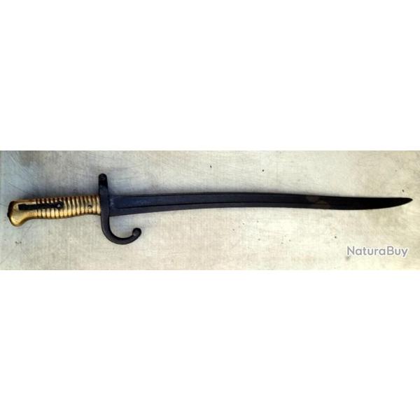 Sabre Ba�onnette Chassepot mod�le 1866 sans fourreau