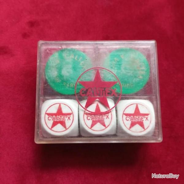 Trs joli coffret de jeux  "CALTEX "