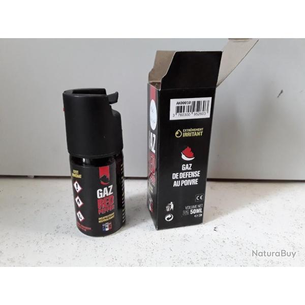 Bombe gaz lacrymogenes AKkis RED PEPPER 75ml