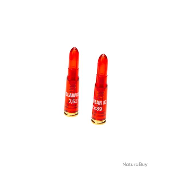 CARTOUCHES DE MANIPULATION SNAP CAP 7,62X39 PACK DE 2