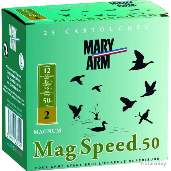 Munitions Mary Arm Mag Speed 50 - Cal. 12 x5 boites