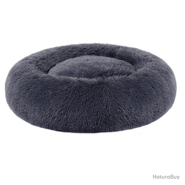 Panier pour chien lit pour chat doux 60 cm gris fonc� 12_0001122