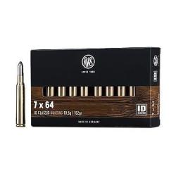 Munitions RWS calibre 7x64 ID Classic 162gr - 10.5g x20