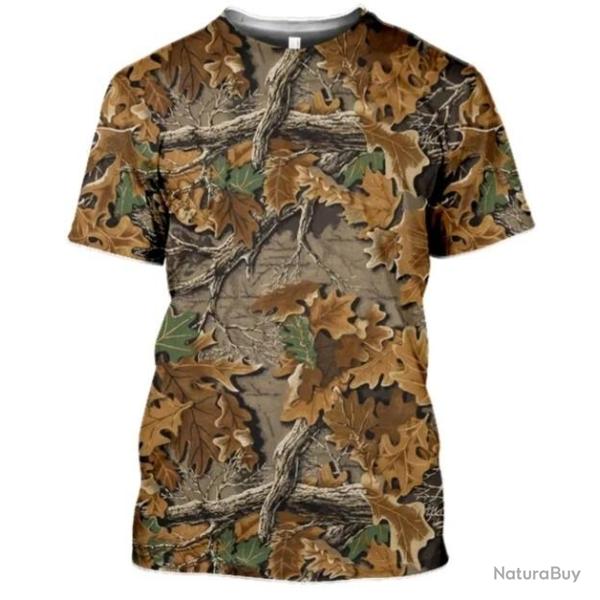 Tee-shirt camo , taille de S � 6XL n�1