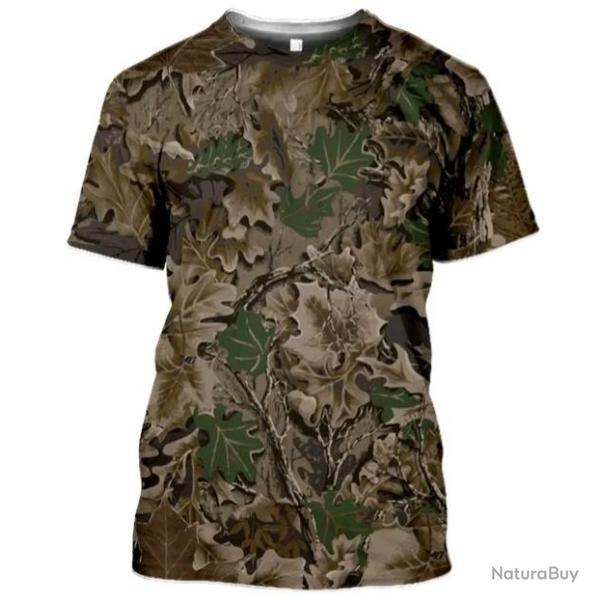 Tee-shirt camo , taille de S � 6XL n�4