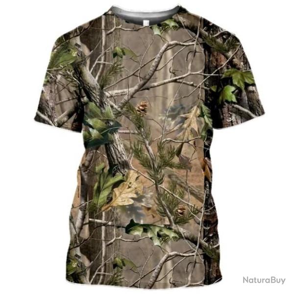 Tee-shirt camo , taille de S � 6XL n�6
