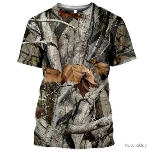 Tee-shirt camo , taille de S � 6XL n�7