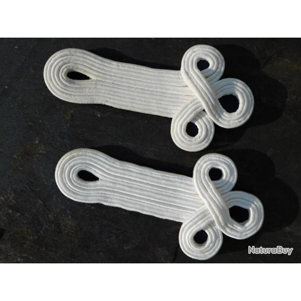 EPAULETTES TREFLE GENDARMERIE MOBILE / GARDE REPUBLICAINE et CAVALERIE W.W.1