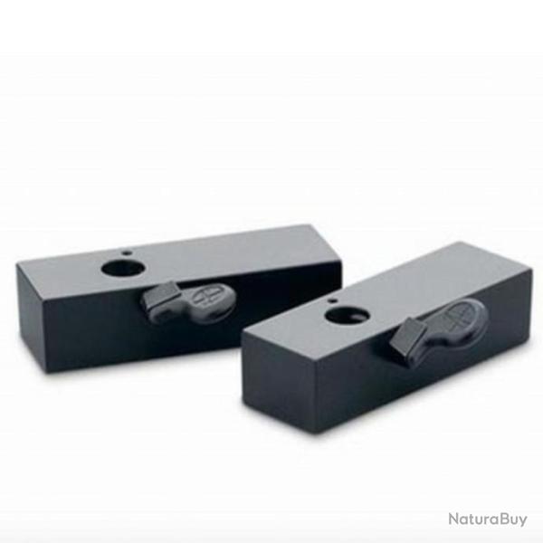 Embase QR GUNMAKERS LEUPOLD - 2 Pi�ces - Noir