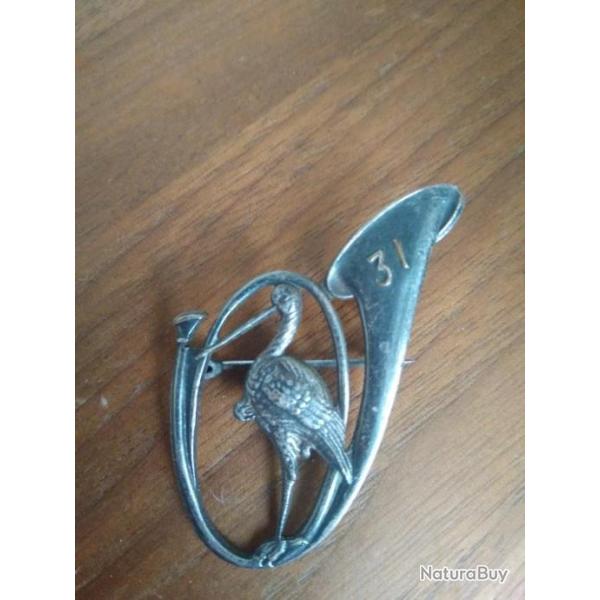 Insigne 31e bataillon de chasseur  pied