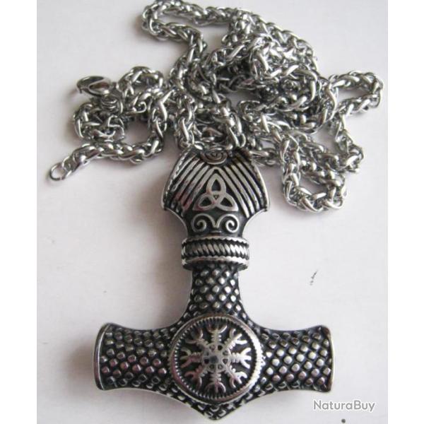 PENDENTIF MARTEAU DE THOR  CELTIQUE VIKING - Ref.123