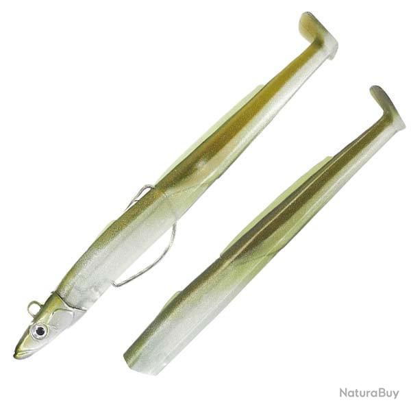 Black Eel 20cm Combo Shore 50g Kaki