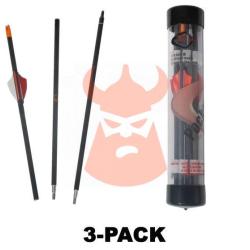 Lot de 3 Fl&egrave;ches pour lance-pierres Pocket Shot