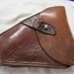 &eacute;tui  pistolet PA 1917 ceinture 7.65 ruby premi&egrave;re guerre seconde original crochet brellage