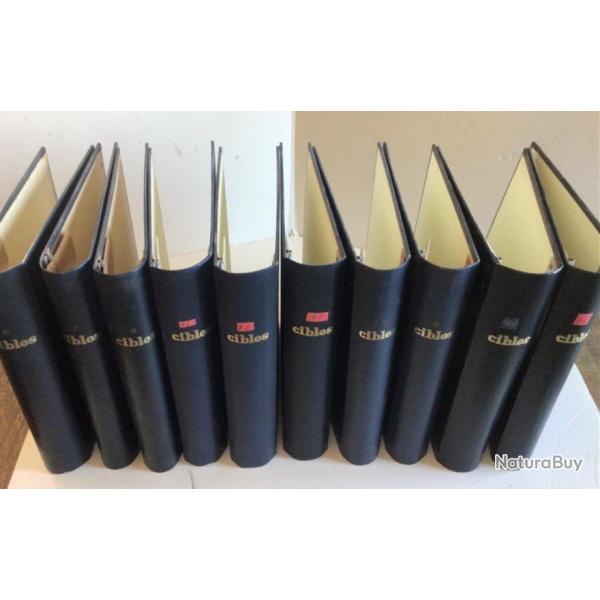 REVUE CIBLES - RELIURE POUR UNE ANNE de 12 Numros .  (13 reliures disponibles)