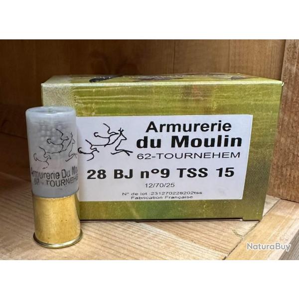 Cartouche Zone humides TSS15 28g N�9 Basse pression tout fusil tout choke