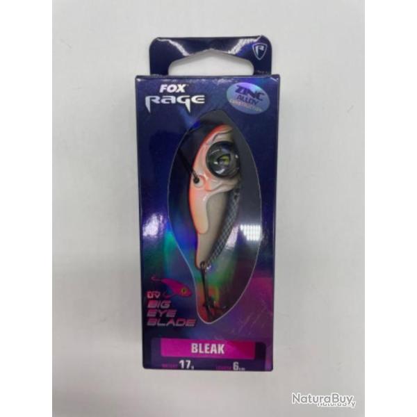 Leurre Fox rage Big eye blade bleack 6 cm
