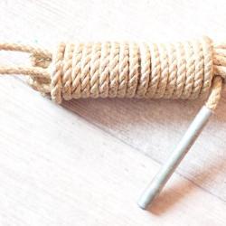 Ficelle, &eacute;couvillon pour nettoyage canon de fusil, carabine.