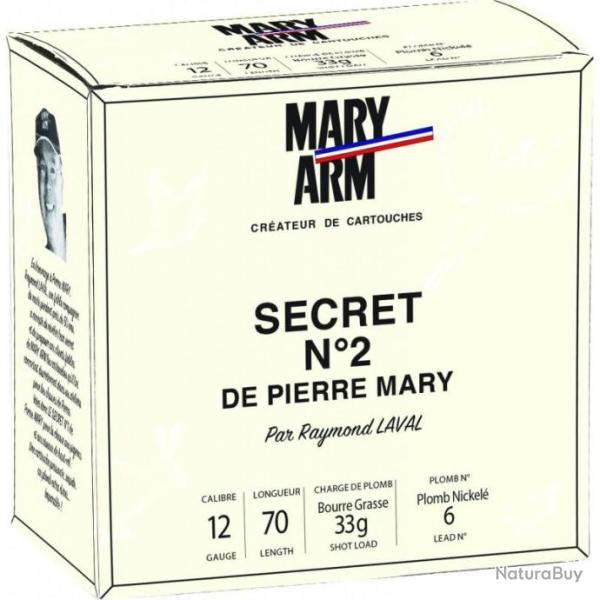 Cartouches Mary Arm Secret N�2 33 BG - Cal. 12 x5 boites