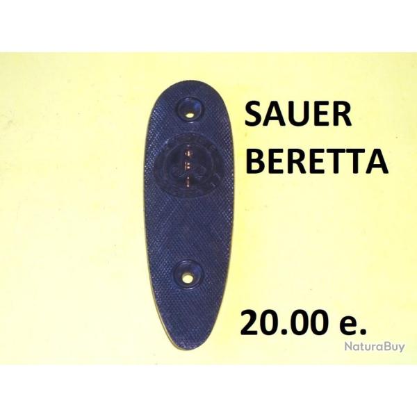 plaque de couche SAUER BERETTA long 127mm larg 40mm entraxe 80mm - VENDU PAR JEPERCUTE (BA800)