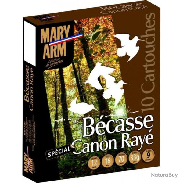 Cartouches Mary Arm B�casse Sp�cial Canon Ray� 33g BJ - Cal. 12 x10 boites
