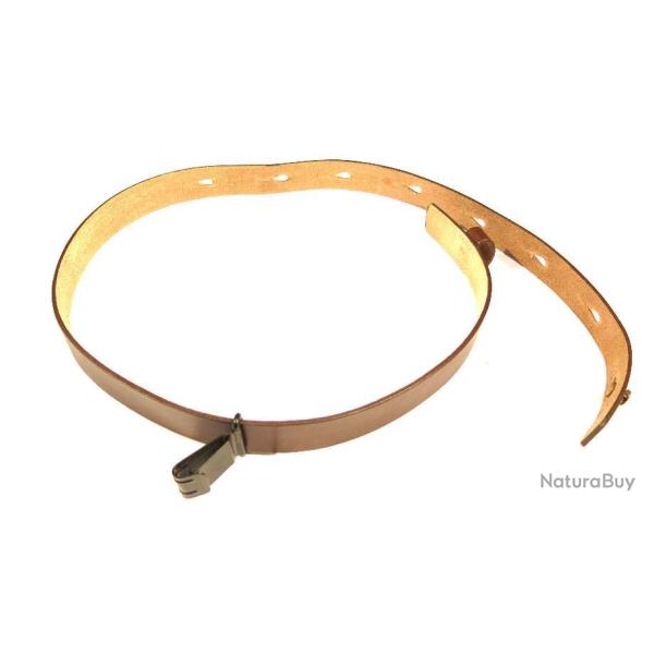 Bretelle cuir fusil K31 fabrication actuelle