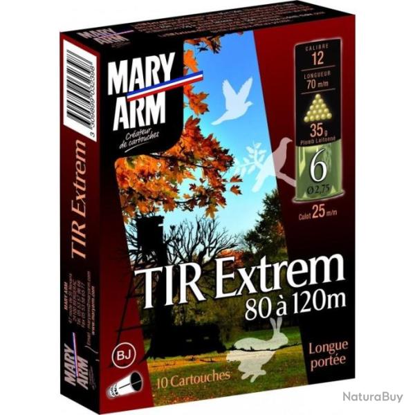 Cartouches Mary Arm Tir Extrem 35g BJ - Cal. 12 x1 boite