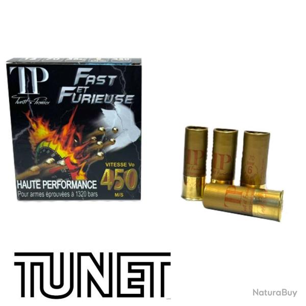 25 Cartouches TUNET Fast et Furieuse cal.12/70 36gr - n�6
