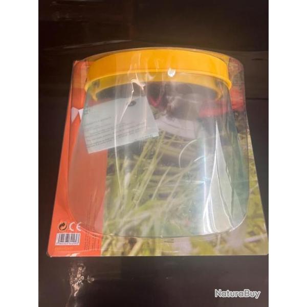 Visiere ecran plastique masque OZAKI protection visage debroussaillage jardinage en166b