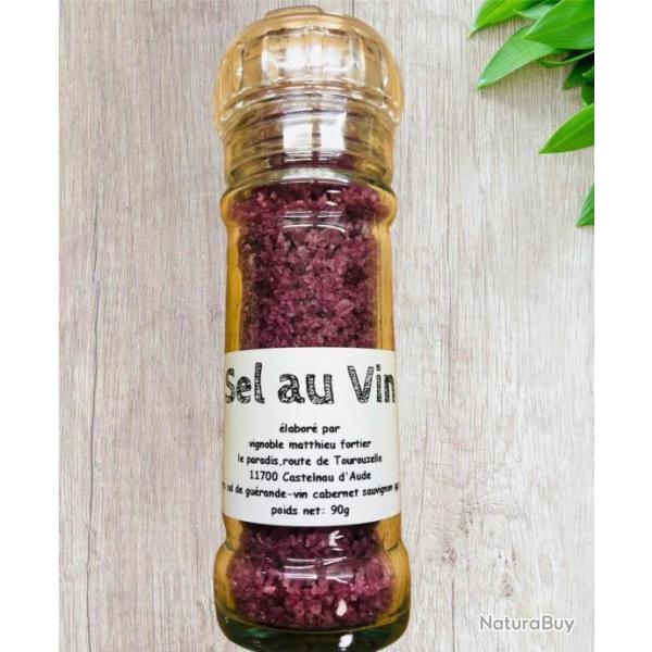 Sel au vin cabernet sauvignon - Sel du vigneron