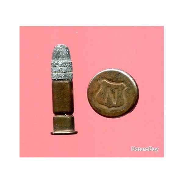 .22 LR � percussion centrale - RARE cartouche allemagne de la p�riode WWII