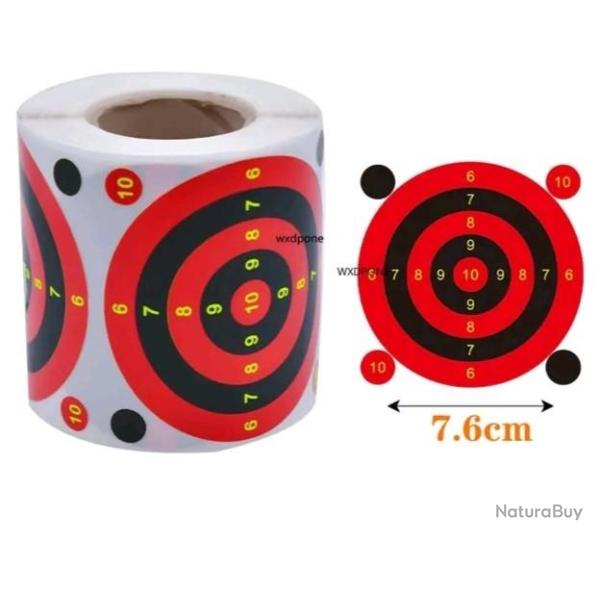 100 cibles a impact fluo n�4