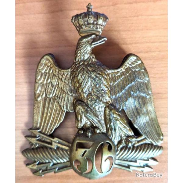 PLAQUE DE SHAKO DU 36 me RGIMENT D'INFANTERIE.