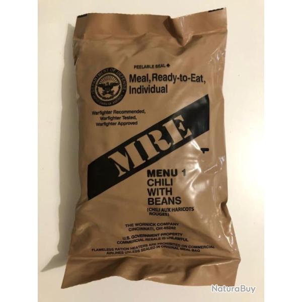 Ration combat am�ricaine actuelle