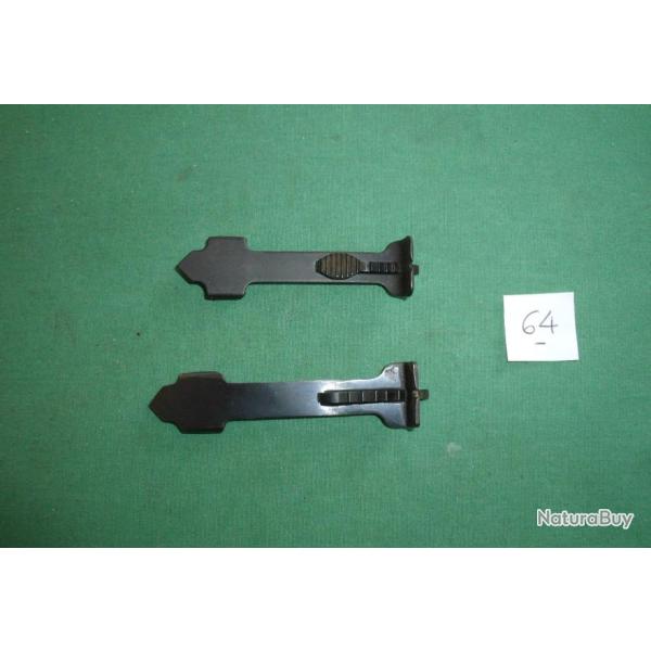 2 hausses cr�maill�res pour carabines