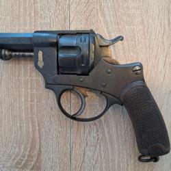 REVOLVER REGLEMENTAIRE OFFICIER Chamelot Delvigne Modèle MAS 1874 St Etienne 1876 Calibre 11mm 73