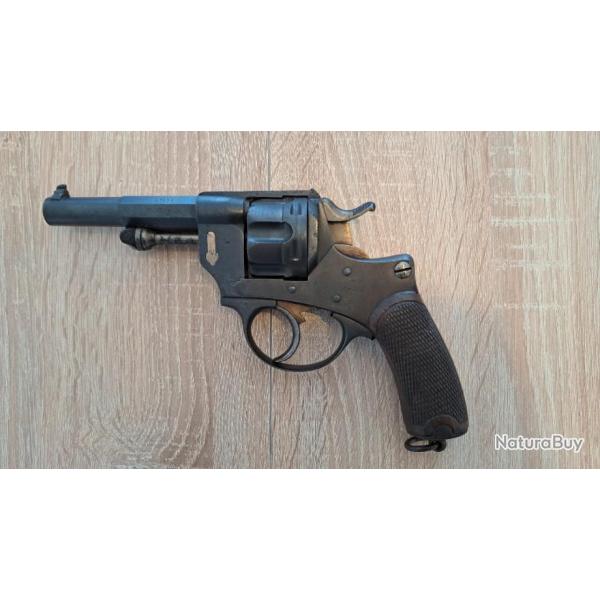 REVOLVER REGLEMENTAIRE OFFICIER Chamelot Delvigne Modle MAS 1874 St Etienne 1876 Calibre 11mm 73