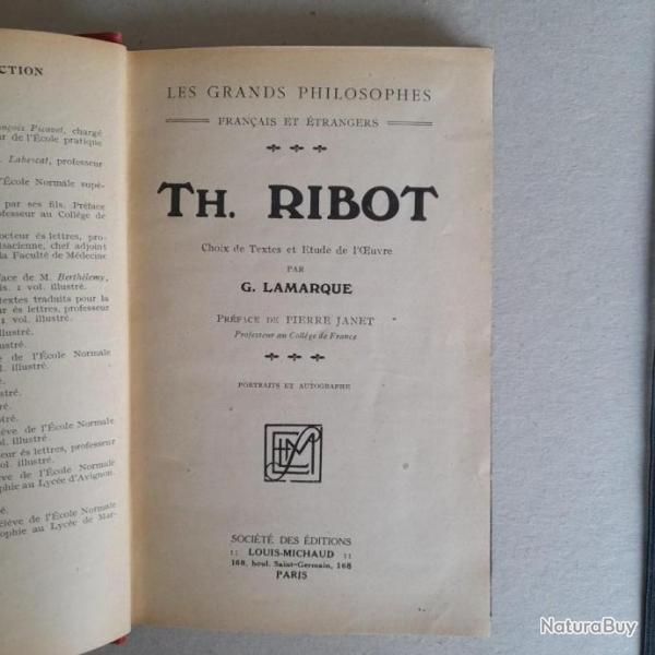 Thodule Ribot. Fondateur de la psychologie scientifique franaise