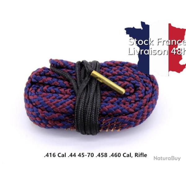 Cordon de nettoyage Boresnake calibre .44 45-70 .458 .460 - Envoi rapide depuis la France