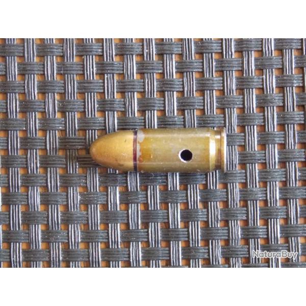 9x19 PARABELLUM - ETUI ACIER LAQUE - marquage : TS DA  3.62