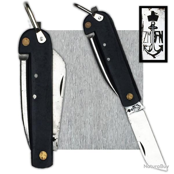 ABL : RARE & BEAU POIGNARD DE MARINE BELGE FORCE NAVALE MARINE LEOPOLD III FN ORIGINAL