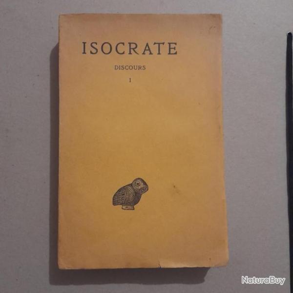 Isocrate - Discours - Tome 1- Guillaume Bud