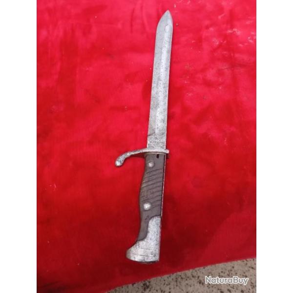 Baillonette allemande waffenfabrik mauser A G oberndorf